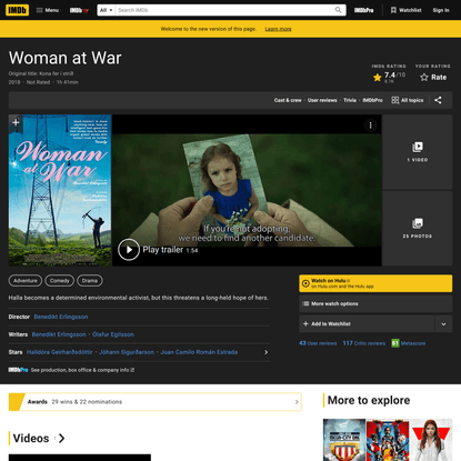 Woman at War (2018) - IMDb