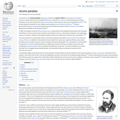 Jevons paradox - Wikipedia