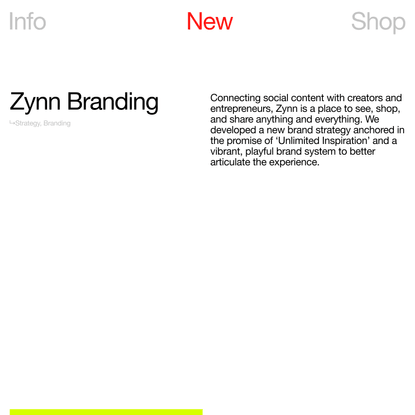 The New Company — Zynn