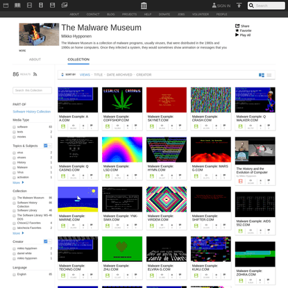 The Malware Museum : Free Software : Download &amp; Streaming : Internet Archive