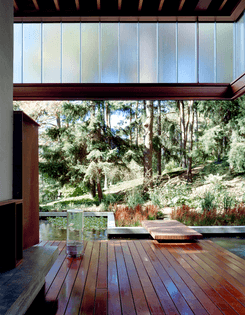 Ravine Guest House and Reflecting Pool, Shim-Sutcliffe Architects