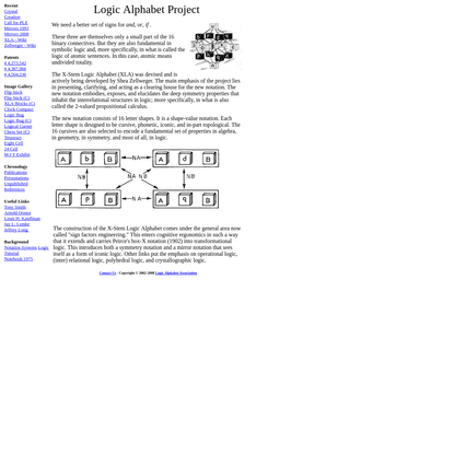 Logic Alphabet Home Page