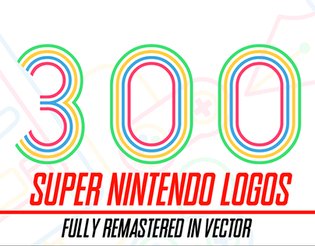 300+ Super Nintendo Logos Fully Remastered