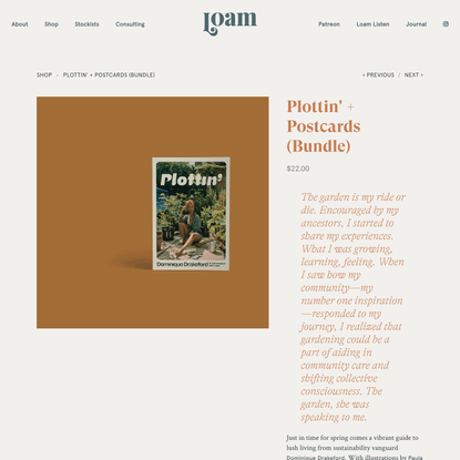 Plottin’ + Postcards (Bundle) — LOAM