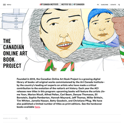 The Canadian Online Art Book Project