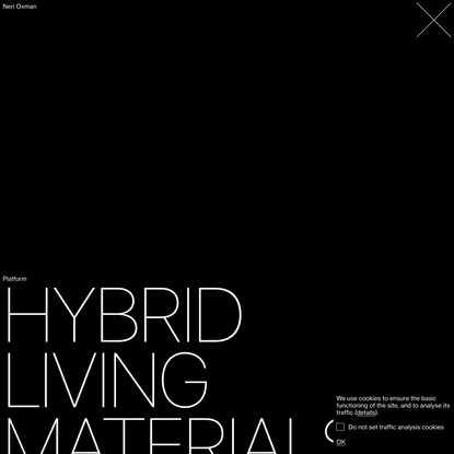 Hybrid Living Materials