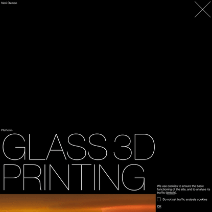 Glass 3D Printing