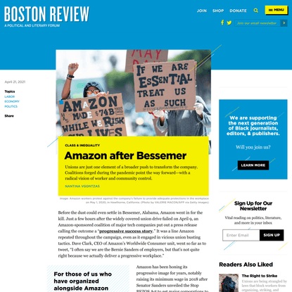 Amazon after Bessemer
