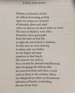 Poem For Maya Poem by Carolyn Forché