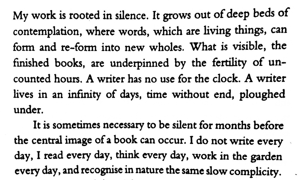 Jeanette Winterson, A Work Of My Own from Art Objects: Essays on Ecstasy and Effrontery