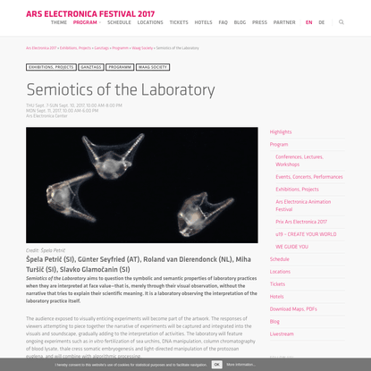 Semiotics of the Laboratory (2017)