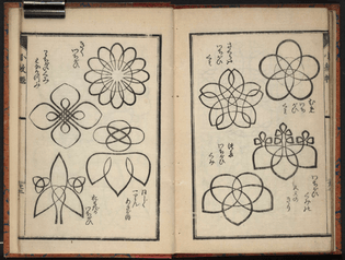 新形小紋帳 (Book of New Patterns)