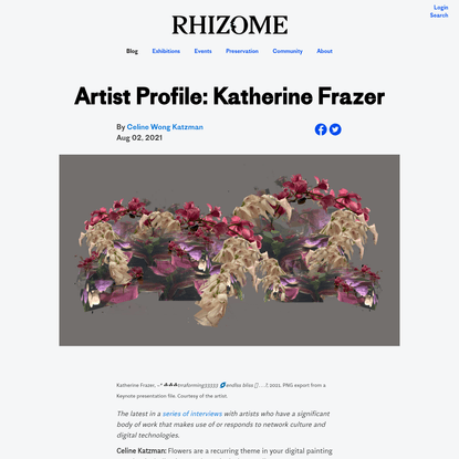 Artist Profile: Katherine Frazer