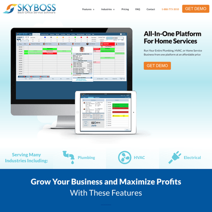 SkyBoss - All-In-One Platform For Home Services
