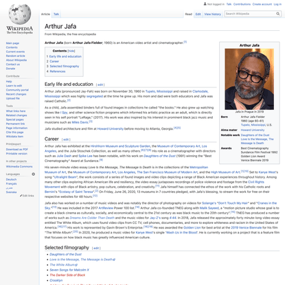 Arthur Jafa - Wikipedia