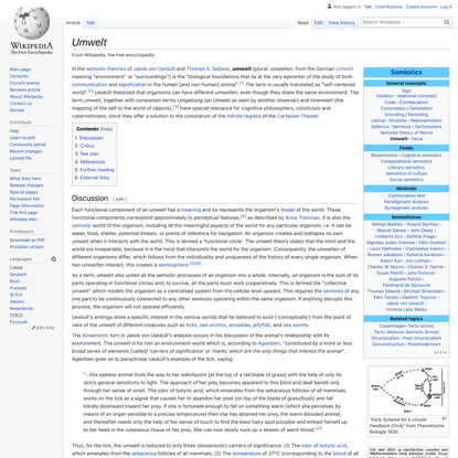 Umwelt - Wikipedia