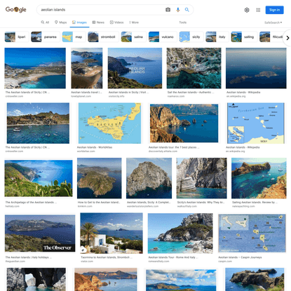 aeolian islands - Google Search