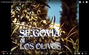 In the house of Andres Segovia (1967)