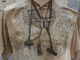 young siberian shaman dress