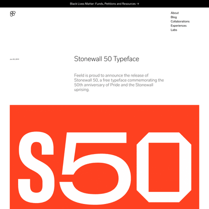 Stonewall 50 Typeface