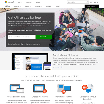 Office for Students, Teachers, &amp; Schools | Office | Microsoft
