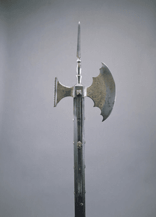Pollaxe (mazzapicchio) with the Arms of the City..., Italian, early 16th century, Saint Louis Art Museum: Decorative Arts and Design