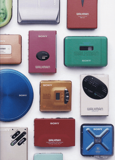 SONY WALKMAN portable media player showcase (1979-2010) @zegalba