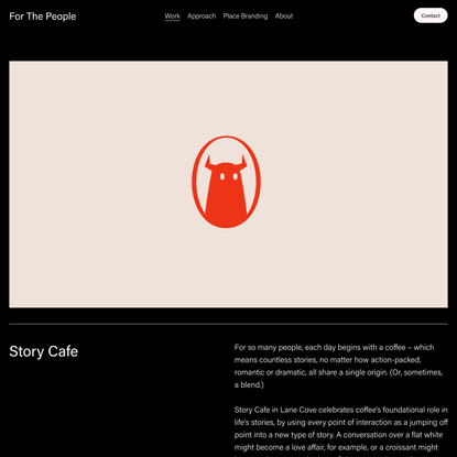 Story Cafe — For The People