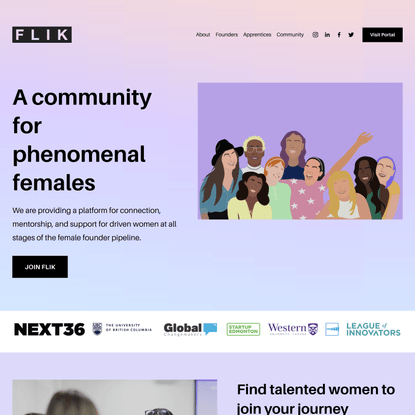 FLIK | Female Founders | Curated Apprenticeships