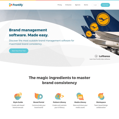 Frontify - Software for Brand Style Guides, UX Pattern Libraries &amp; Visual Collaboration