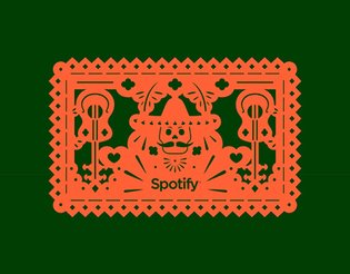 Spotify Día de Los Muertos Illustrations