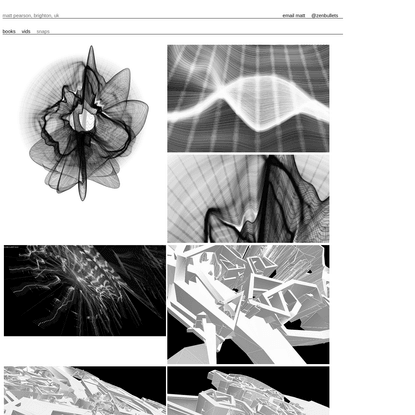 zenbullets - generative art, algorithmic design, creative code