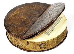A Circular Book dating back to 1590 held by the University of Forsberg, Germany