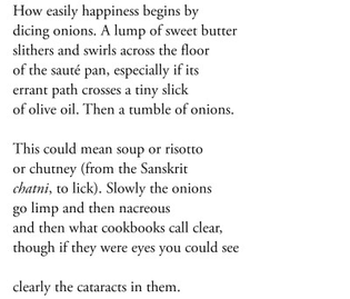 From "Onions", by William Matthews