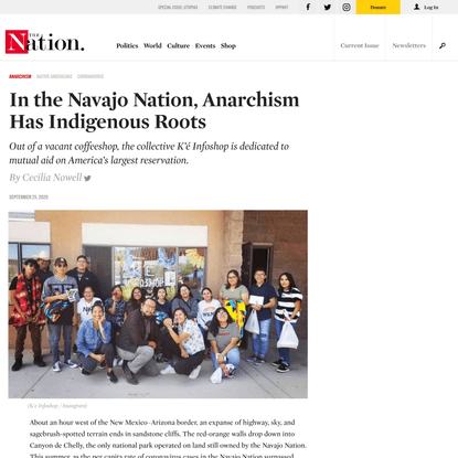 In the Navajo Nation, Anarchism Has Indigenous Roots