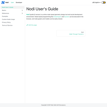 Nodi User’s Guide | Nodi