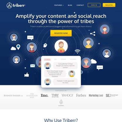 Content Marketing Suite for Influencers and Bloggers | Triberr