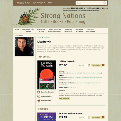 Lisa Boivin (Artists) - Strong Nations