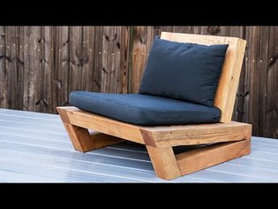 How to make an outdoor chair (Genius easy store design)