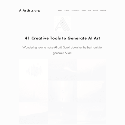 Top 41 AI Art Generators: Make AI Art, Paintings &amp; More (2021 GUIDE) — AIArtists.org