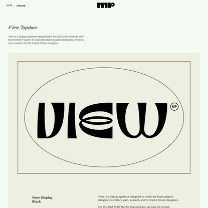 Mirna Pierre - View Typeface