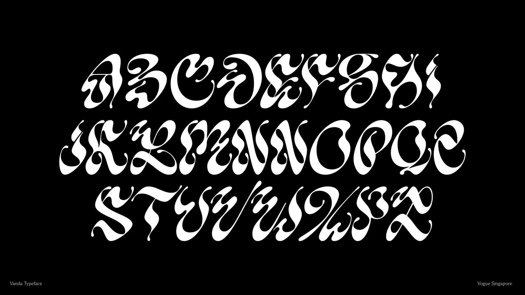 Vanda Typeface by Margot Lévêque