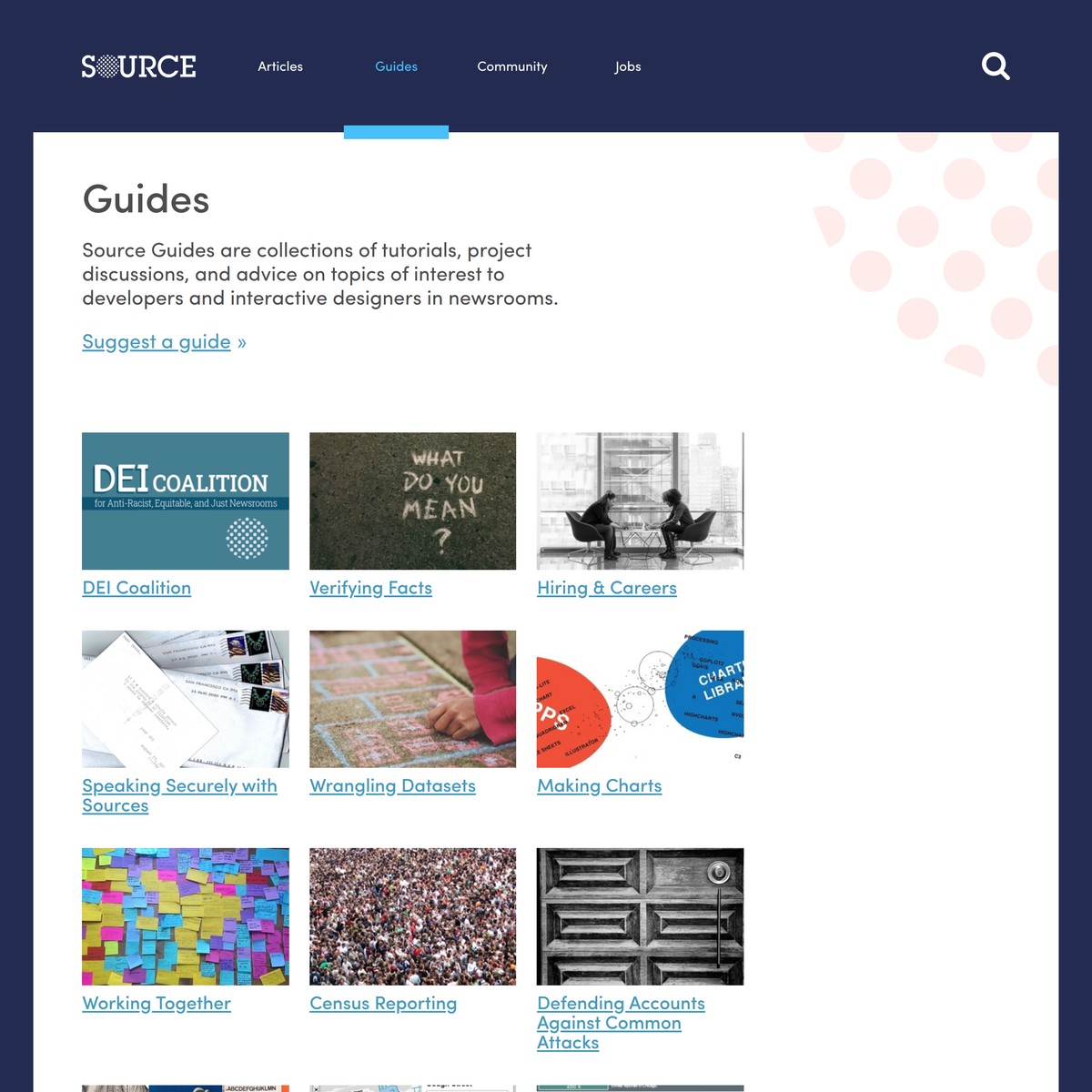 Guides - Source: An OpenNews project — Are.na