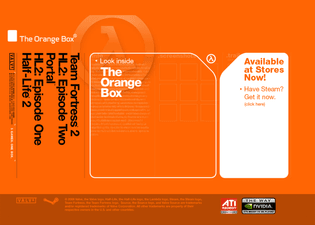 The Orange Box website (2007)