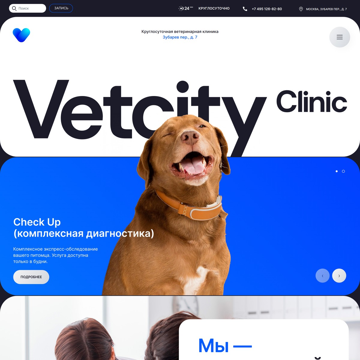 Круглосуточная ветеринарная клиника Vet.City — Are.na