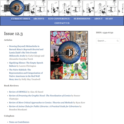 ImageTexT – Interdisciplinary Comics Studies