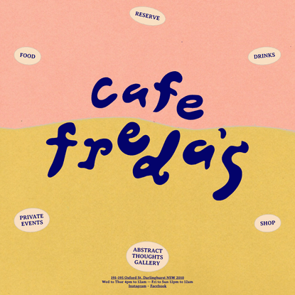 Cafe Fredas
