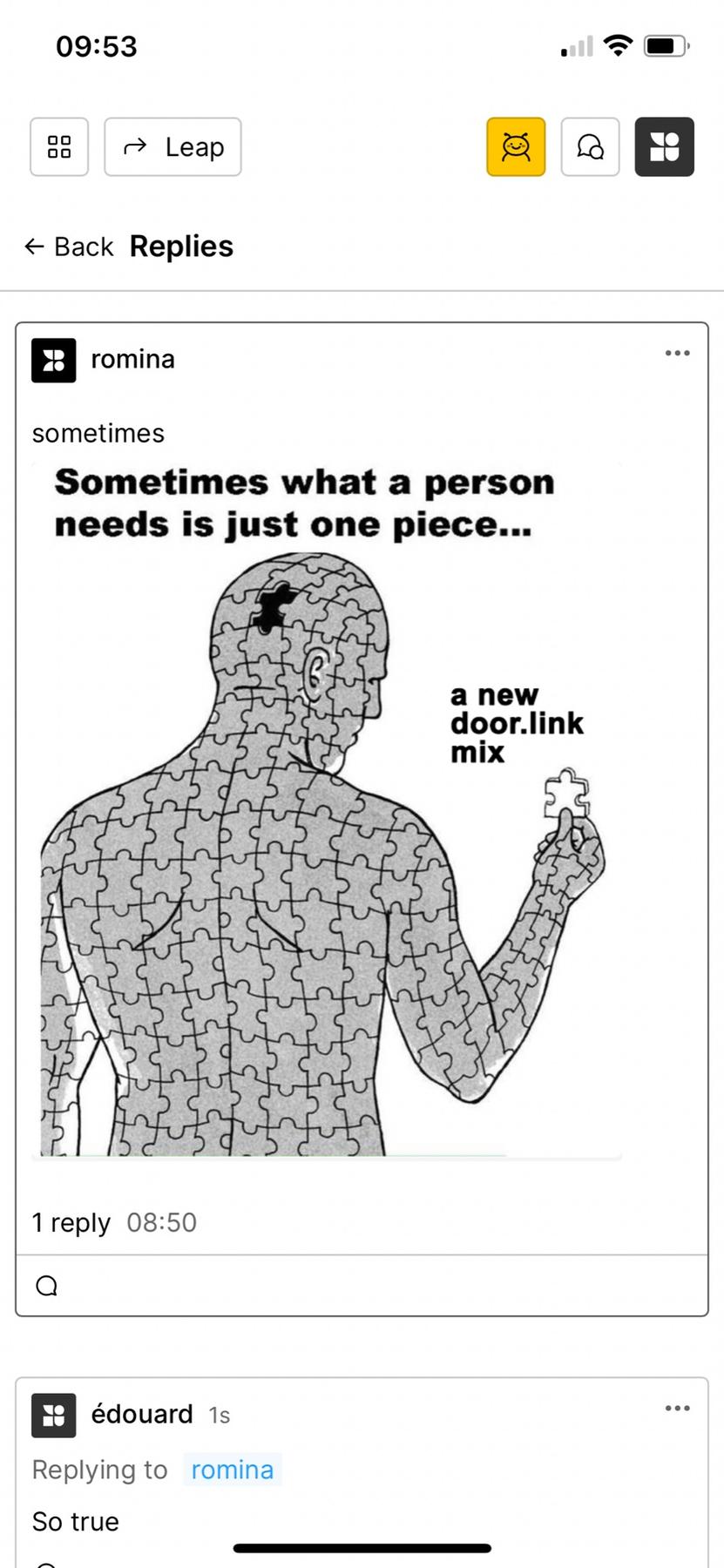 sometimes...