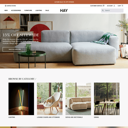 HAY - Danish inspired furniture and accessories for modern living