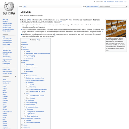 Metadata - Wikipedia